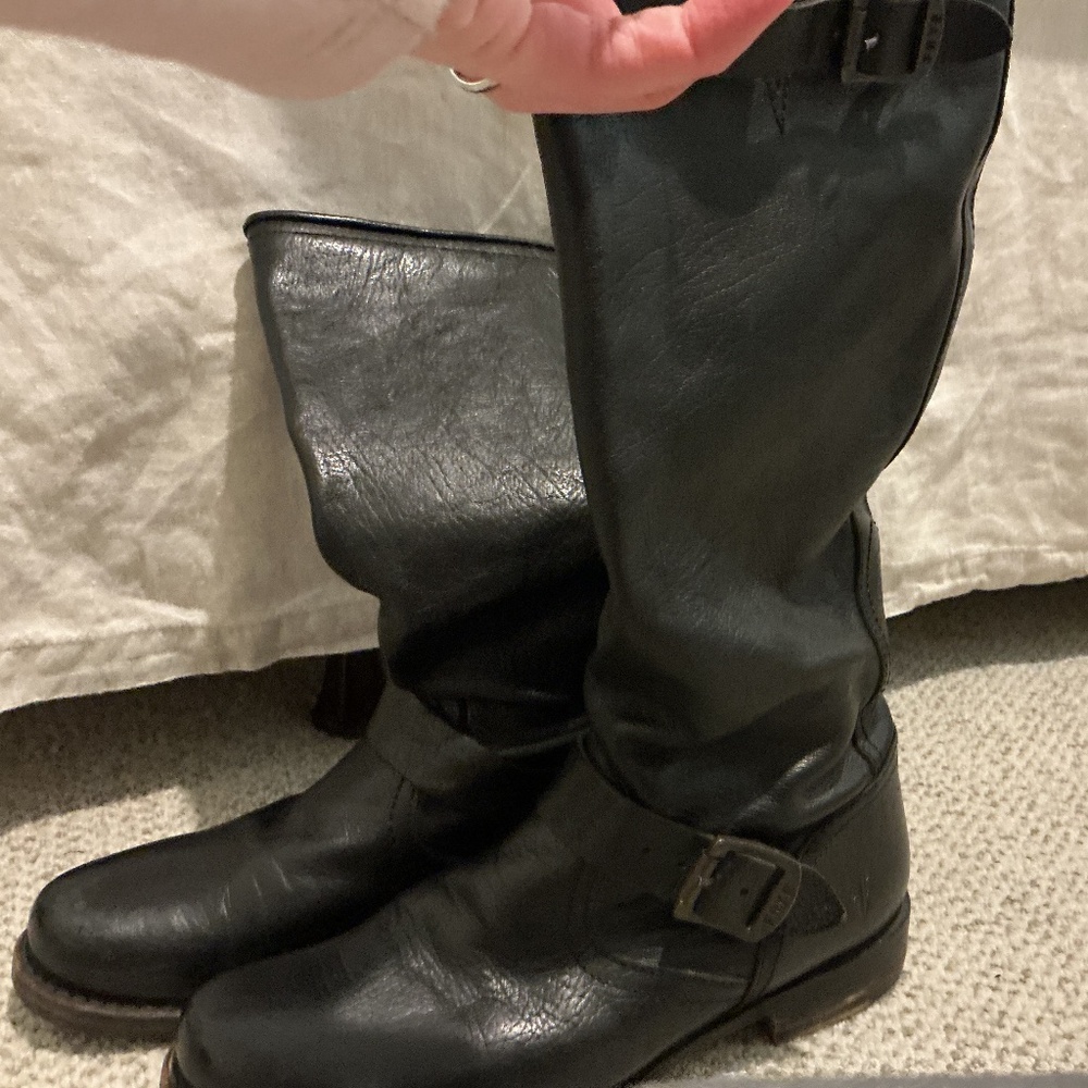 Frye Biker Style Boots